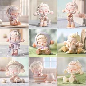  [W magazynie+] Wersja Ojczyzny Temperatura Bubble Mart Series Blind Box Figures Modne prezenty Orna  
