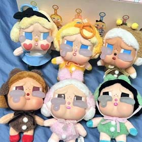 CRYBABY Tears Factory Vinyl Face Plush Doll Blind Box Bubble Mart Cry Baby Blind Box Cry Baby Cry-23  