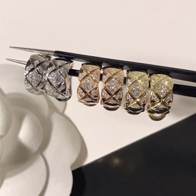 Kolczyki Chanel diamentowe-3602  