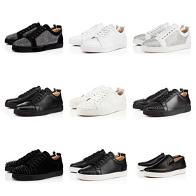 Christian Louboutin CL skóra wypoczynkowe low-top mody buty tenisowe - 2990  