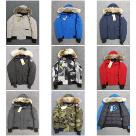 Kanada Goose Chilliwack Seria Lotnik z kapturem Kurtka-4263  