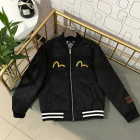 EVISU SS22 wzór haftowany kurtka zamkowa -4376  