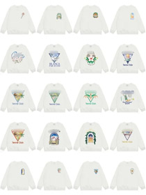 BLANCA PAR AVION Nowa moda bawełna bluza-4484  