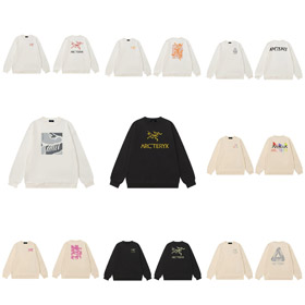 Arcteryx nowy high-end ciężkiej wagi loopback bawełna długorękawiowa bluza-5227  