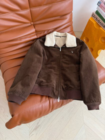 Polo Ralph Lauren nowa kurtka z kołnierzem na zamk z kontrastowymi panelami-5364  