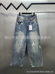 Acne Studios 1996 Splatter Paint Graffiti Dżinsy-5465  