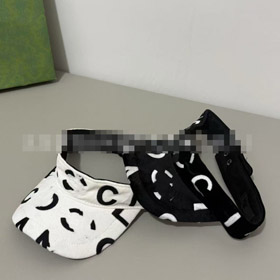 Chanel logo-druk wizor kapelusz-5848  