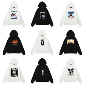 fioletowy Hoodie-2512