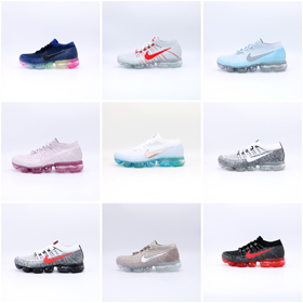 Nike pełna długość poduszka powietrzna latające tkane obuwie sportowe amortyzujące wstrząsy-2706  