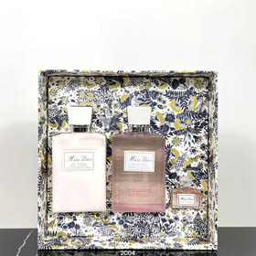 Dior kwitnąca kochanie perfumy ciała trójczęściowe pudełko kwiatowe-3432